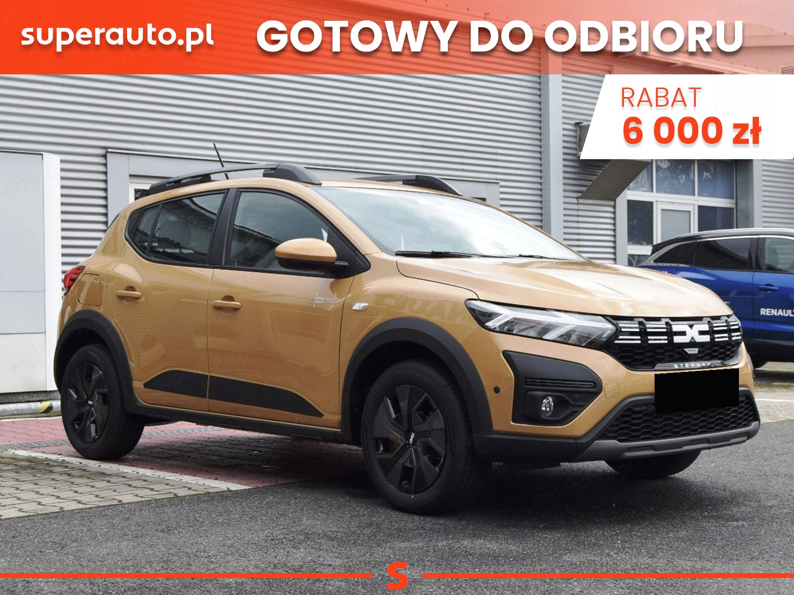 Od ręki - Stepway Expression LPG 1.0 TCe 100KM / Pakiet Thermo, Parking