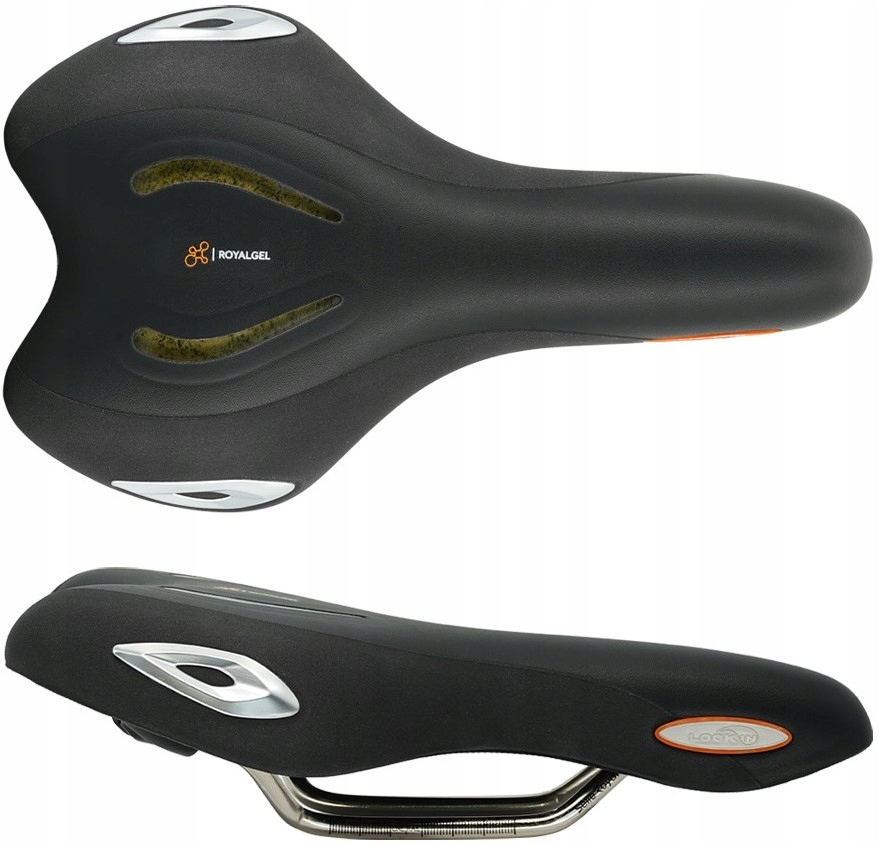 Sedlo na kolo Selleroyal Lookin Athletic 45st. Stracciatella gelové 440g