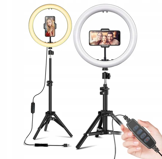 LAMPA PIERŚCIENIOWA LED 80W STATYW 2.20M RING 26CM TikTok, Makijaz, Youtube EAN (GTIN) 4778007601167