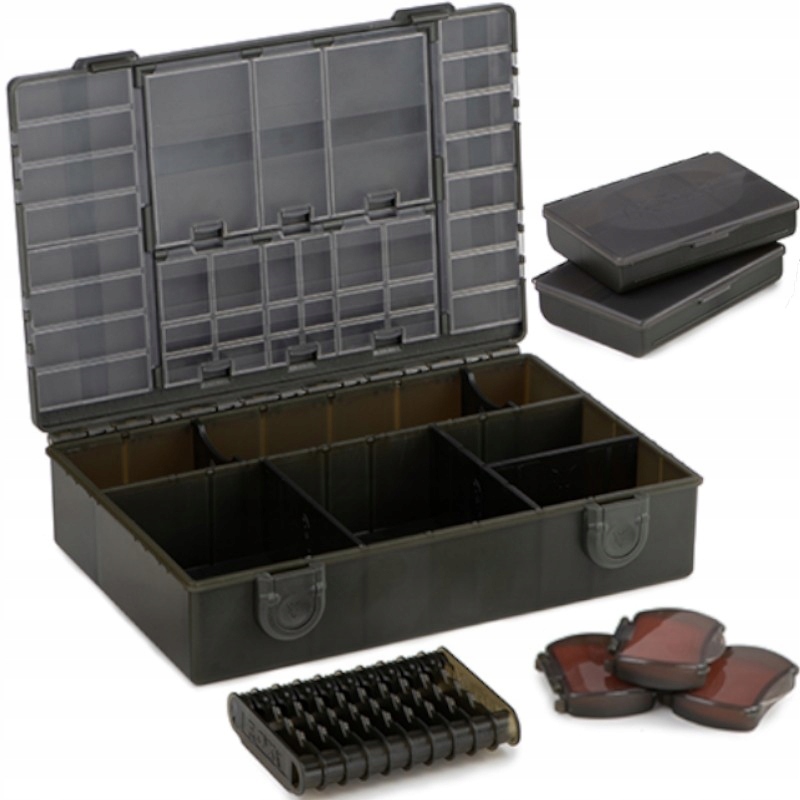 Pudełko Organizer Na Akcesoria Karpiowe Fox Edges Loaded Medium Tackle Box