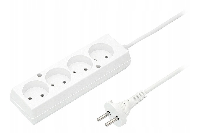 Przedłużacz listwa zasilająca poczwórna 5m