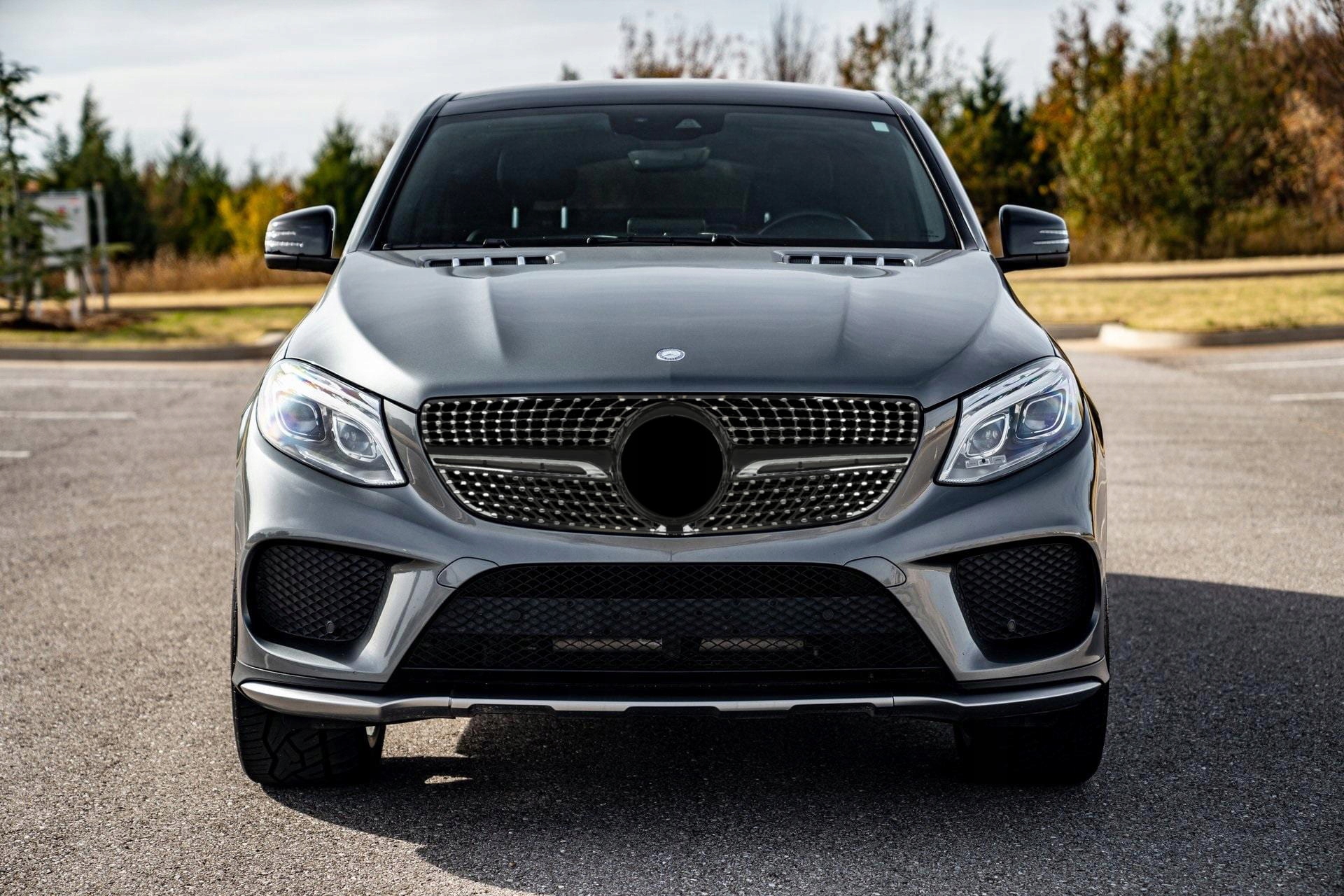 MERCEDES GLE COUPE C292 2015+ GRILL DIAMOND CZARNY Producent części Inny