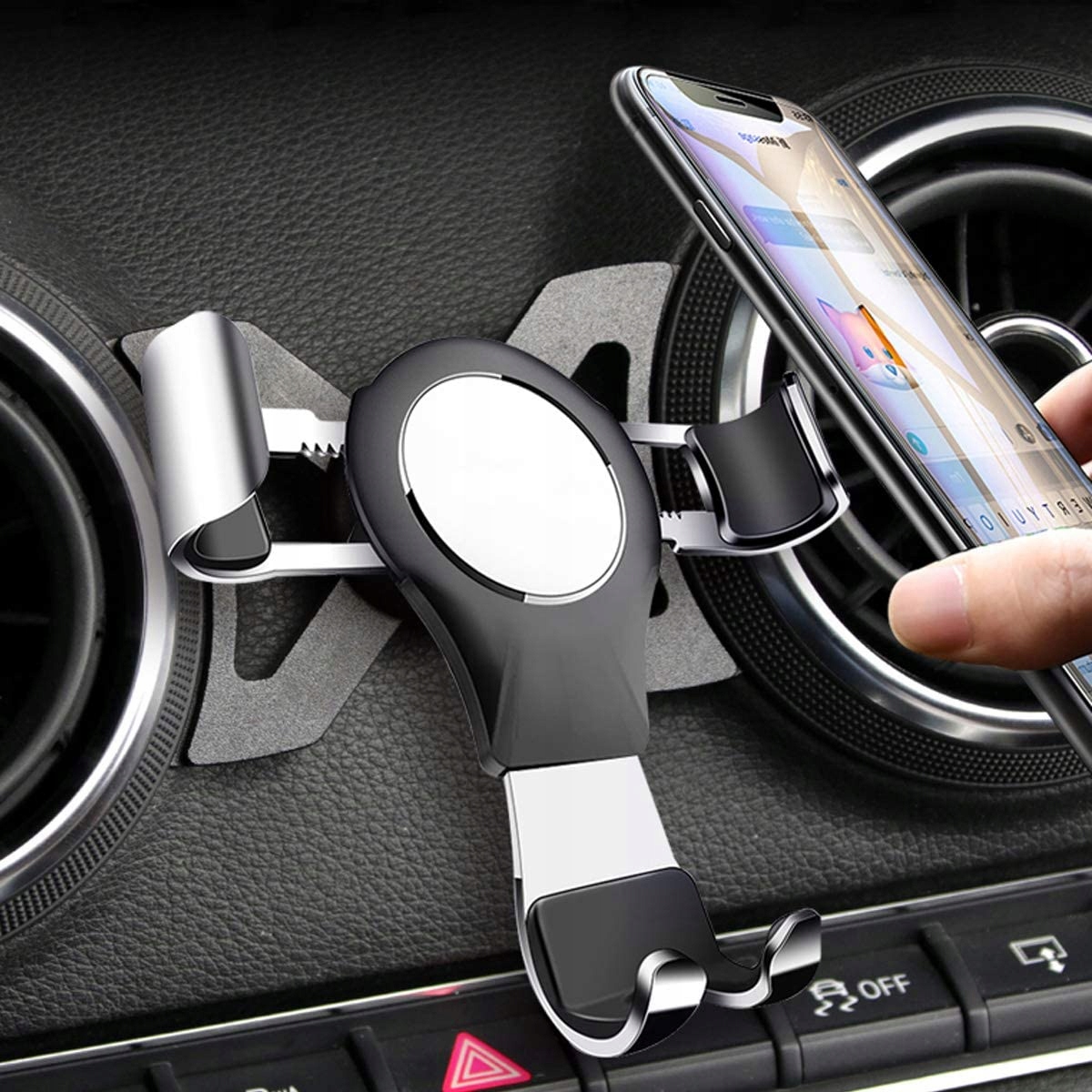 Uchwyt na telefon do Audi A3, grawitacja 360° Rodzaj do telefonów