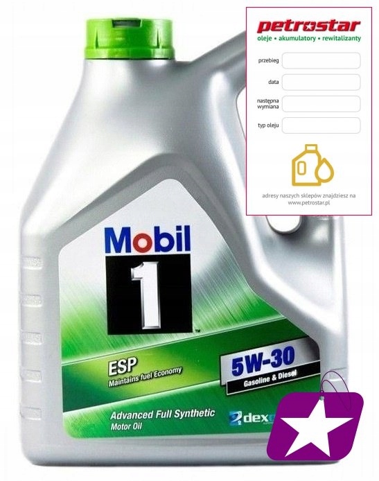 MOBIL 1 ESP FORMULA 5W30 5L
