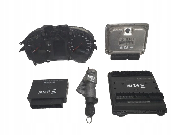 SEAT IBIZA 6L 02-08 1.4 TDI ZESTAW STARTOWY IMMO STEROWNIK 045906019BG