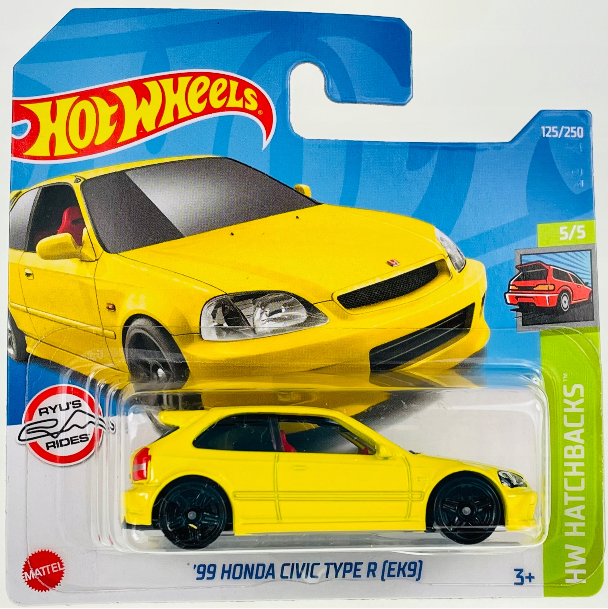 HOT WHEELS 2022 '99 HONDA CIVIC TYPE R (EK9) HCT98