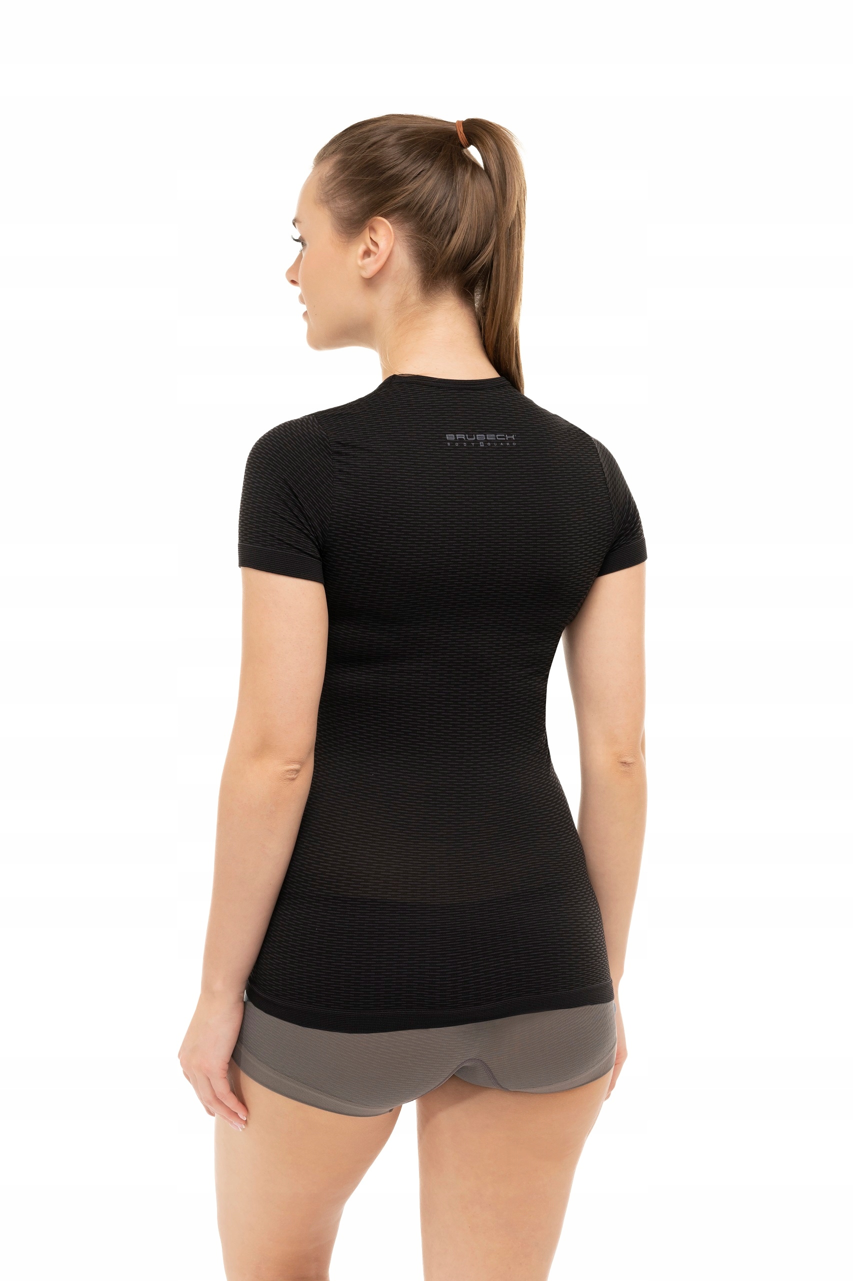 BRUBECK BASE LAYER KOSZULKA TERMOAKTYWNA UNISEX KRÓTKI RĘKAW POTÓWKA XL Płeć kobieta