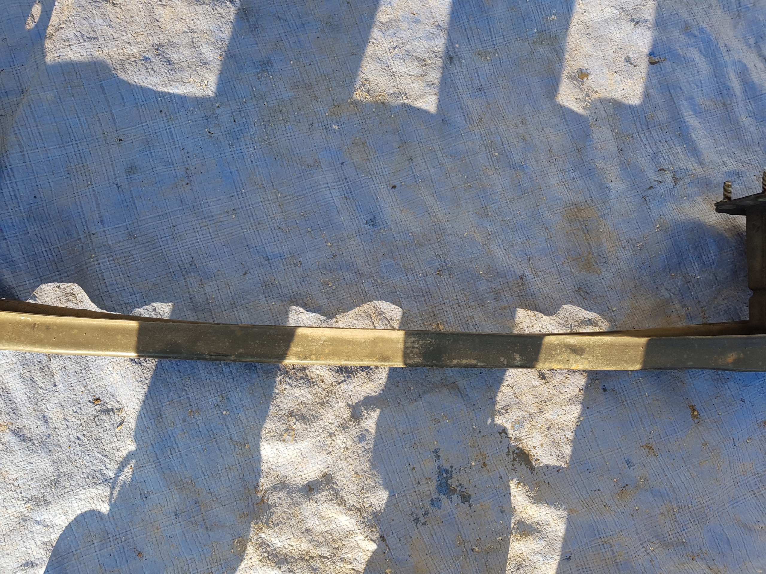 pillar bumper support rear part MERCEDES W212