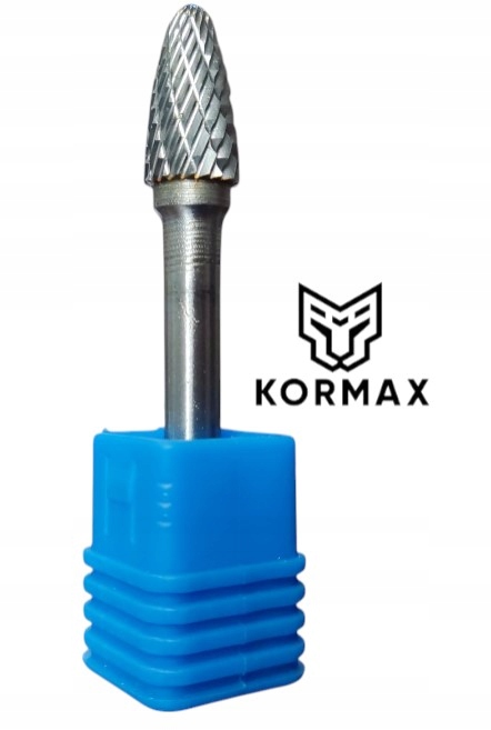 Fréza 12 mm plamenový rotační pilník Rbf 12x25x70x6 mm z karbidu Kormax