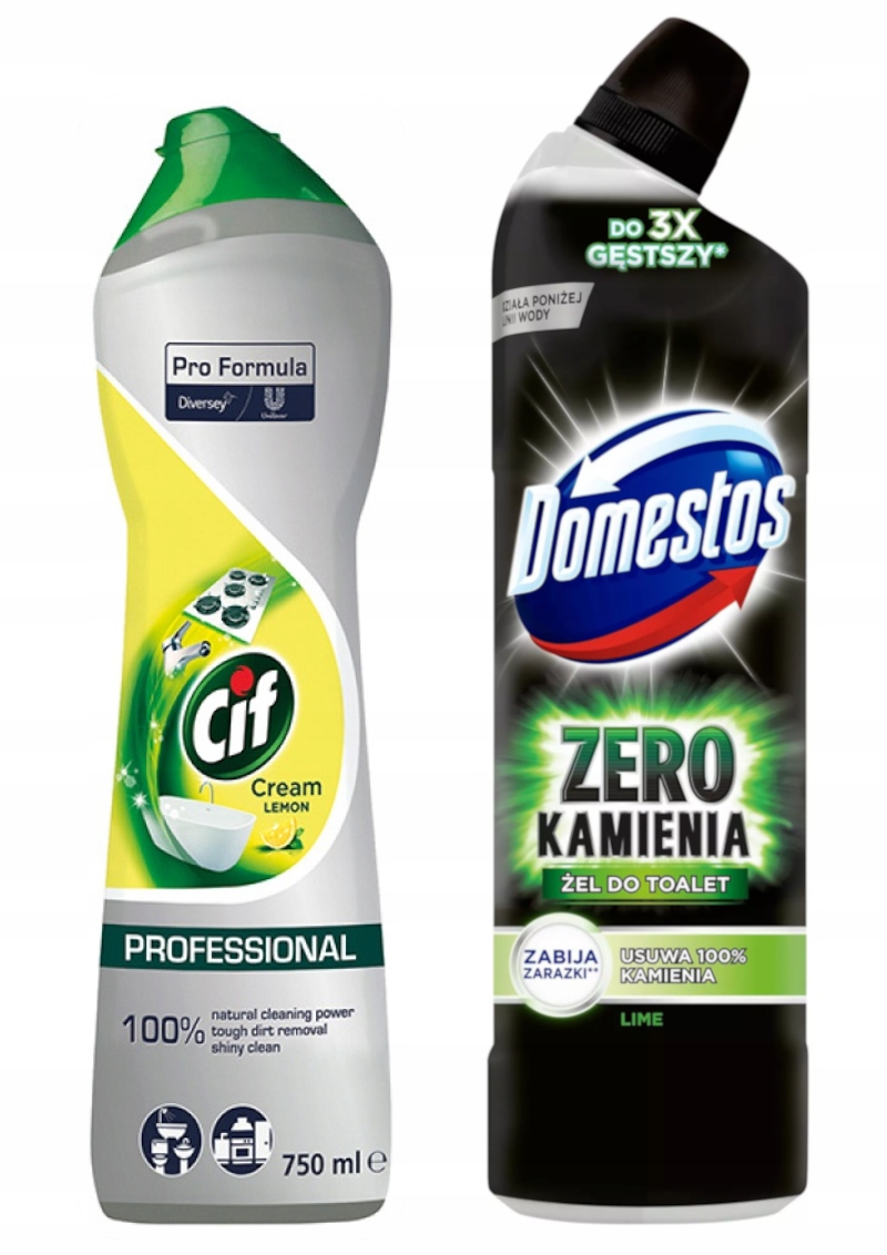 

Żel do Wc Zero Kamienia Lime mleczko cif 750ml