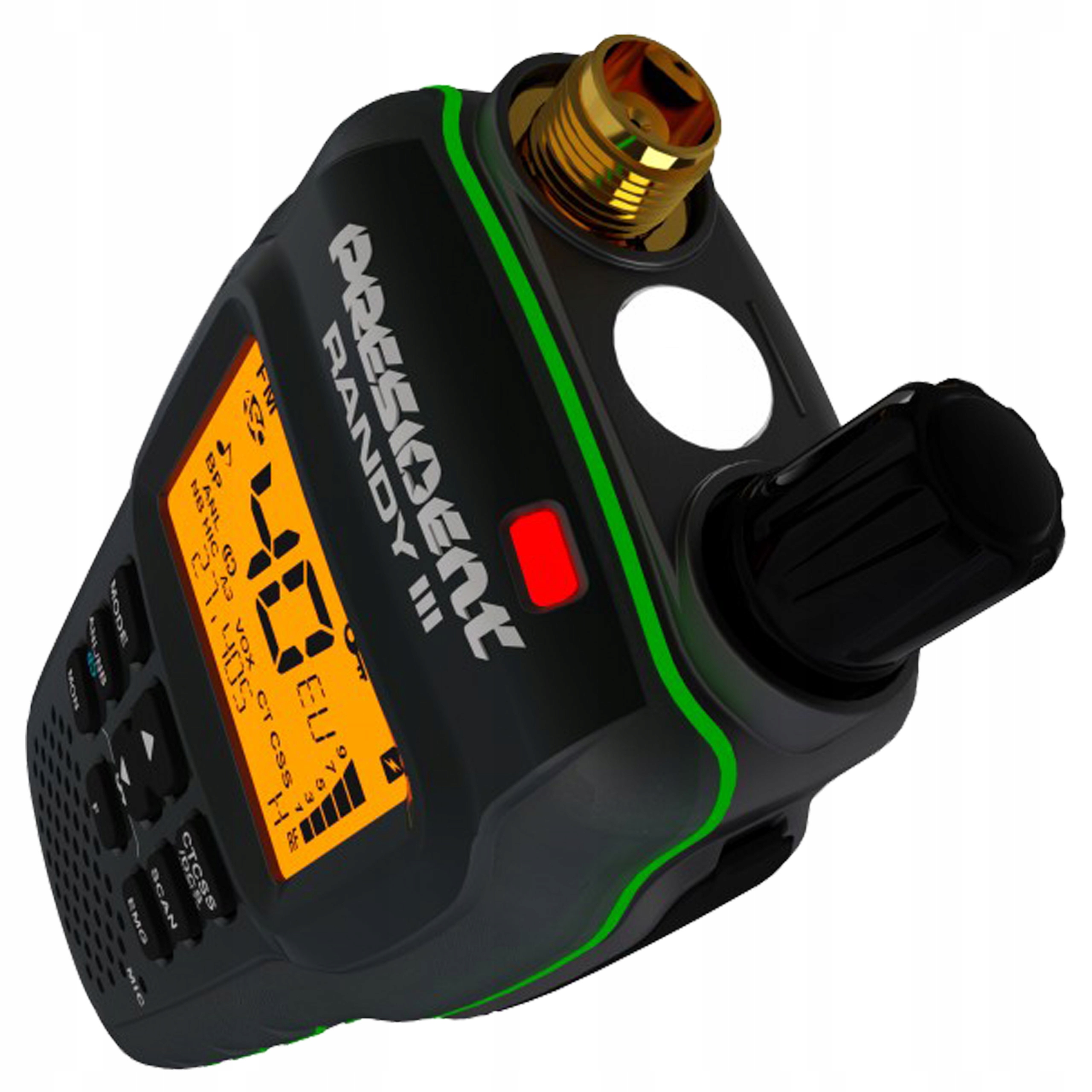 President Randy III Cb rádio přenosné ruční Asc