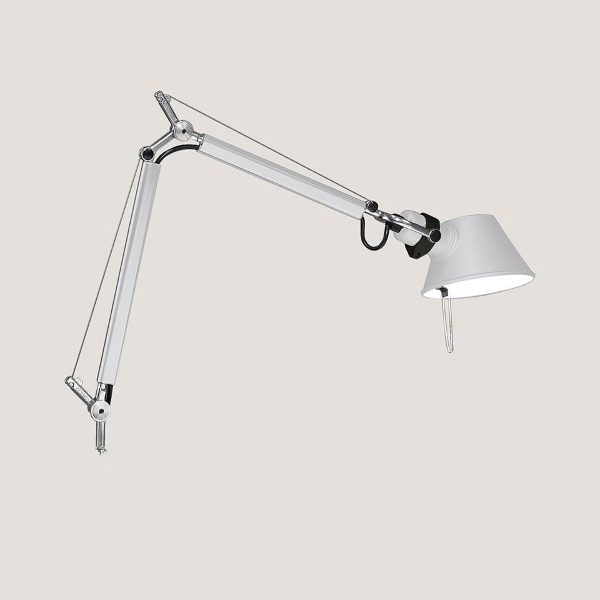 Artemide Tolomeo Micro stolná lampa, lesklá biela, telo lampy 0010920A