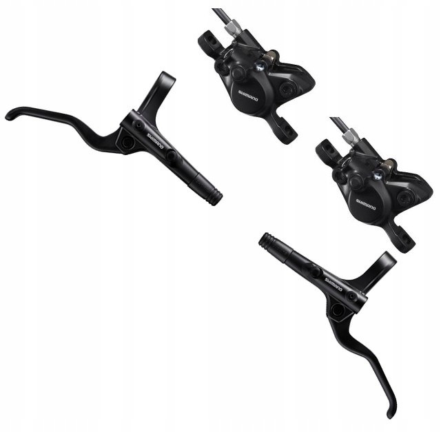 HAMULCE HYDRAULICZNE SHIMANO BR-MT201 PRZÓD+TYŁ KOMPLET