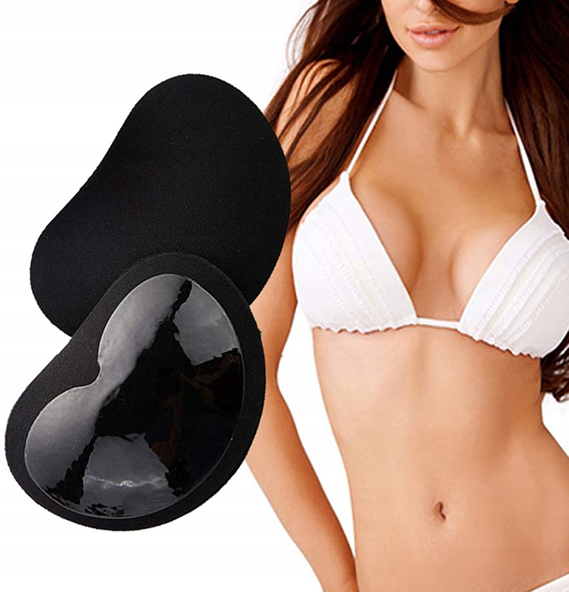 

Samoprzylepne Wkładki Push Up Strój Stanik Bikini