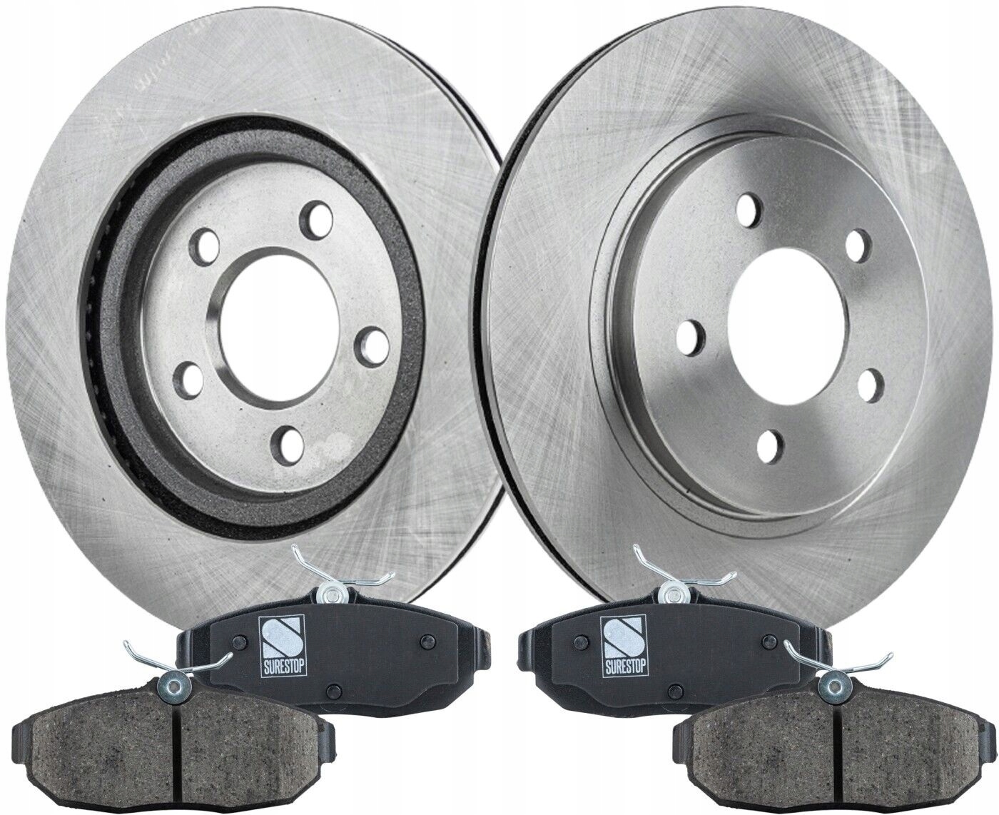 Диски + тормозные колодки задний Ford Mustang 05-14