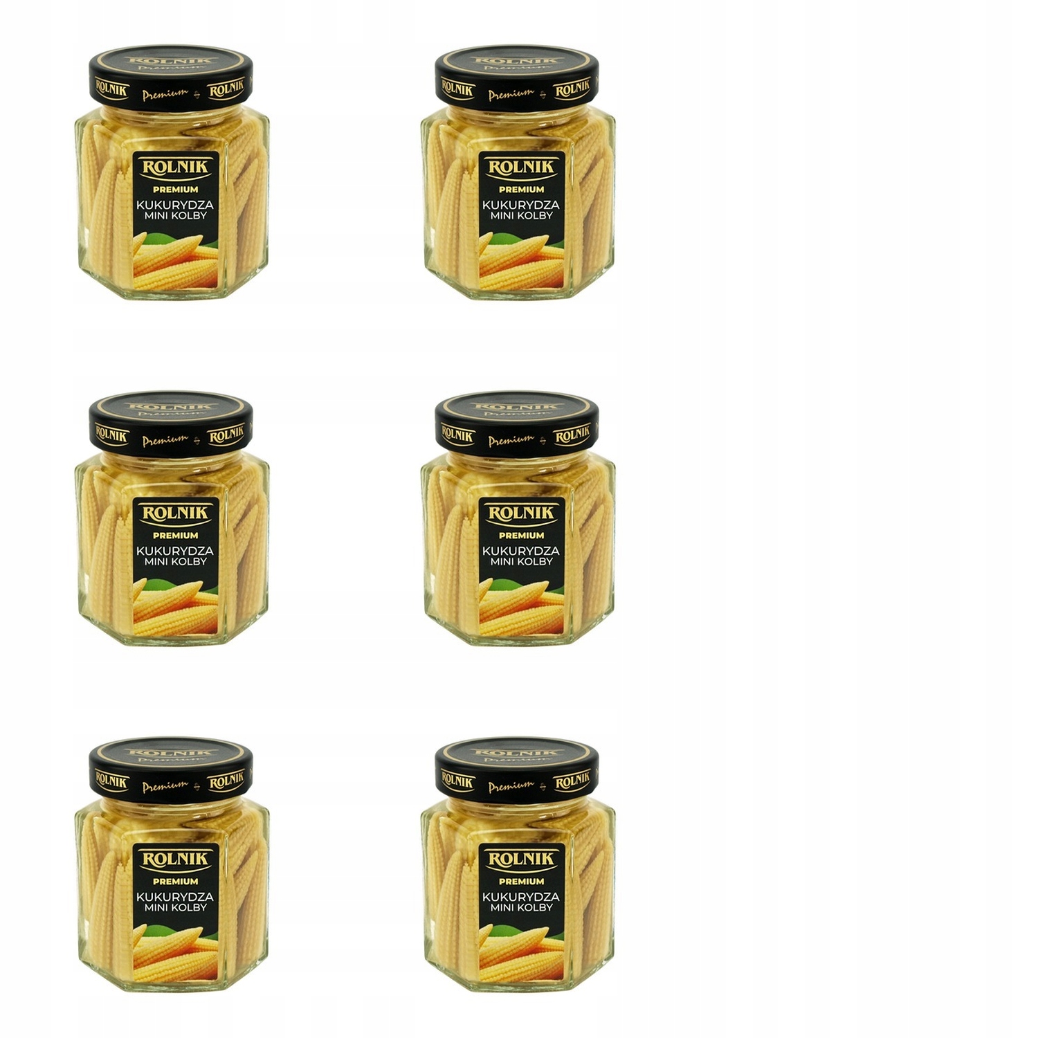 6 x 300 g Kukuřice Mini baňky rolnik Svářečka