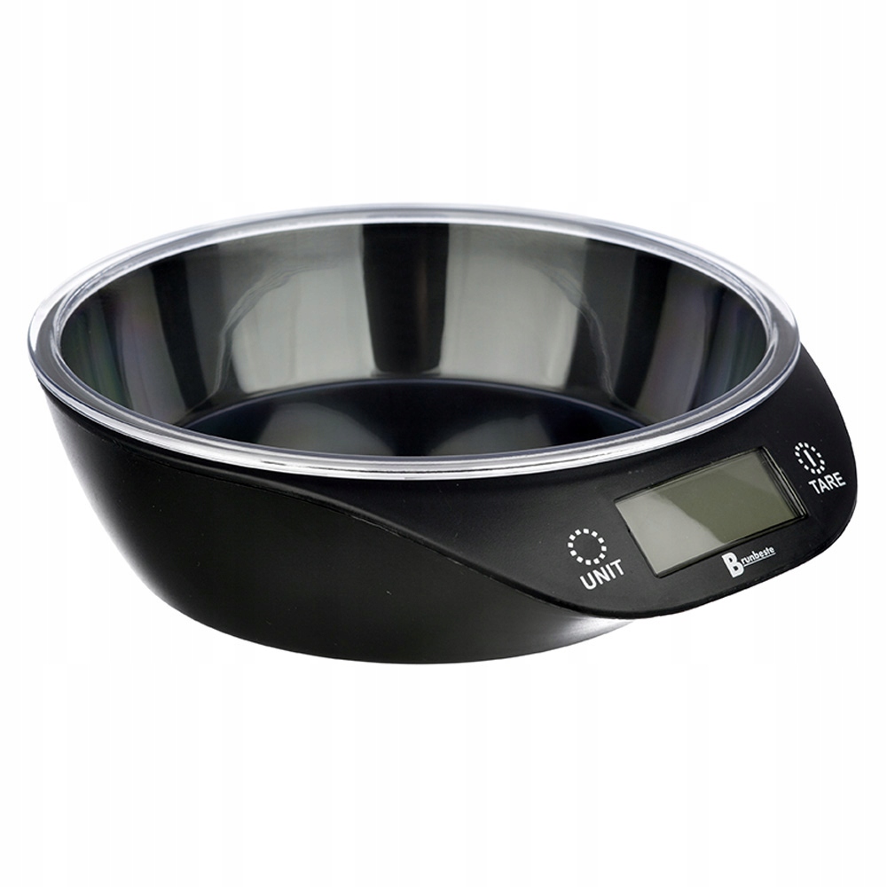 

Waga Kuchenna Z Miską Elektroniczna Do 5KG Czarna