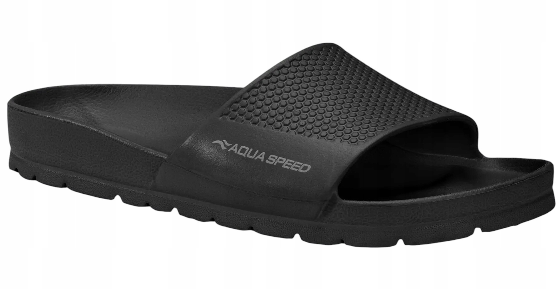 Aqua Speed Klapki Męskie Basenowe Na Plażę Do Ogrodu Czarne r. 41