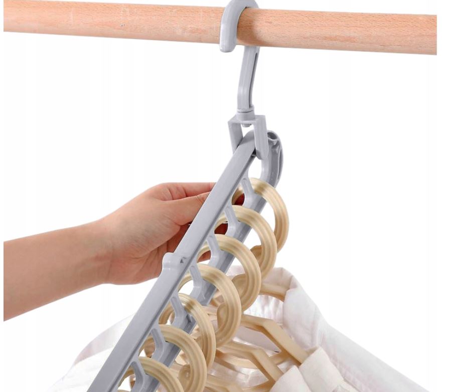 ORGANIZER DO GARDEROBY SZAFY NA WIESZAKI 2w1 Liczba sztuk 1 szt.