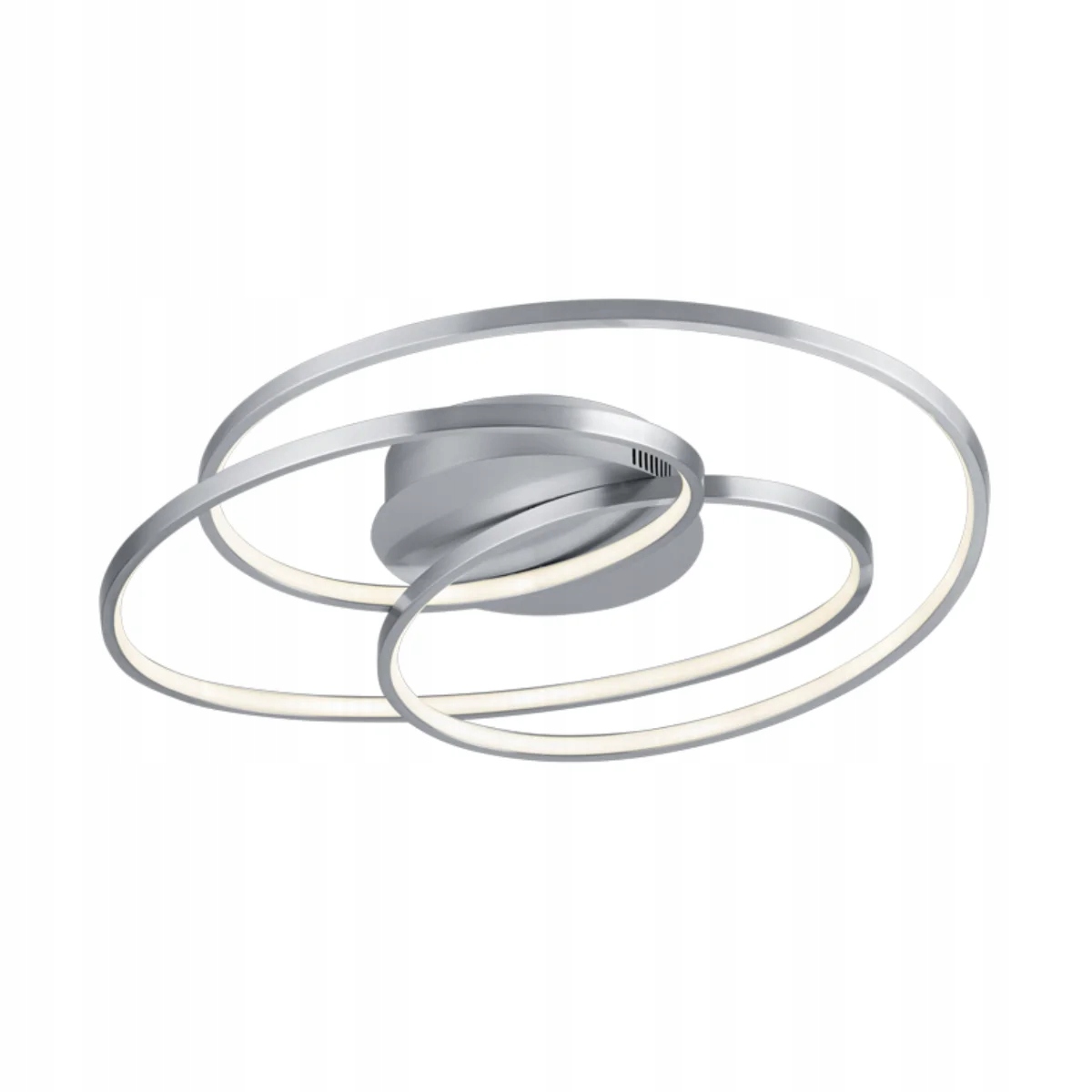 Stropná lampa stropné svietidlo okrúhla strieborná Trio