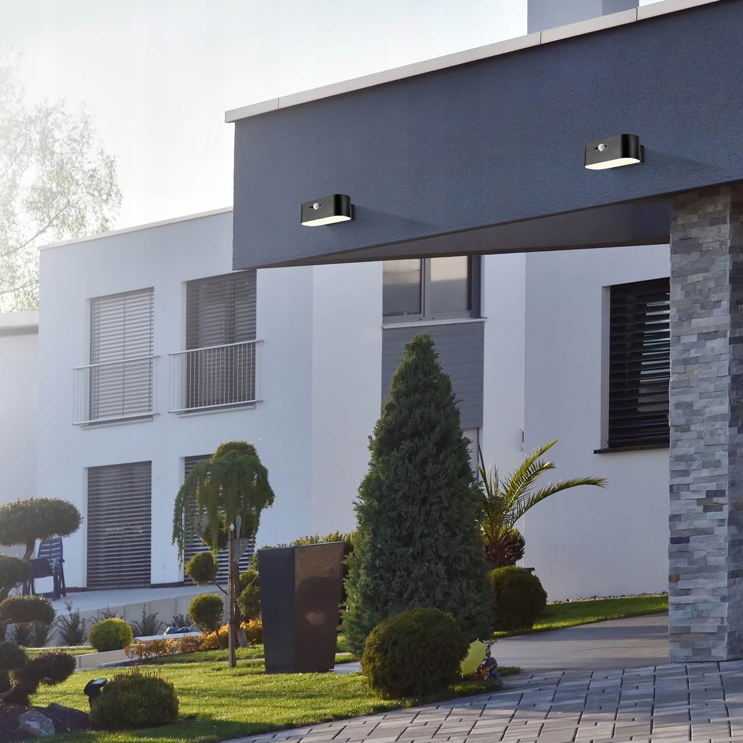 Kinkiet ogrodowy oświetlenie SOLARNE zewnątrz 2,5W Stan opakowania oryginalne