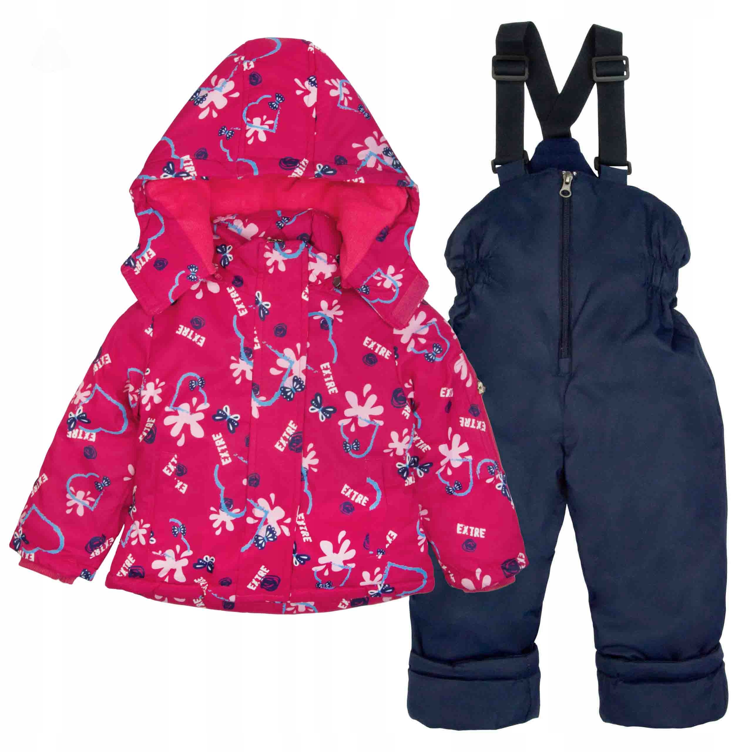 

Kombinezon Zimowy dziewczynka Narciarski zima 104