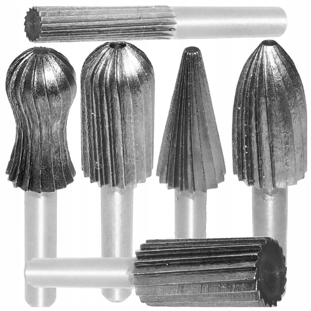 

Frezy Trzpieniowe Do Metalu Pilniki Hss Zestaw 6el