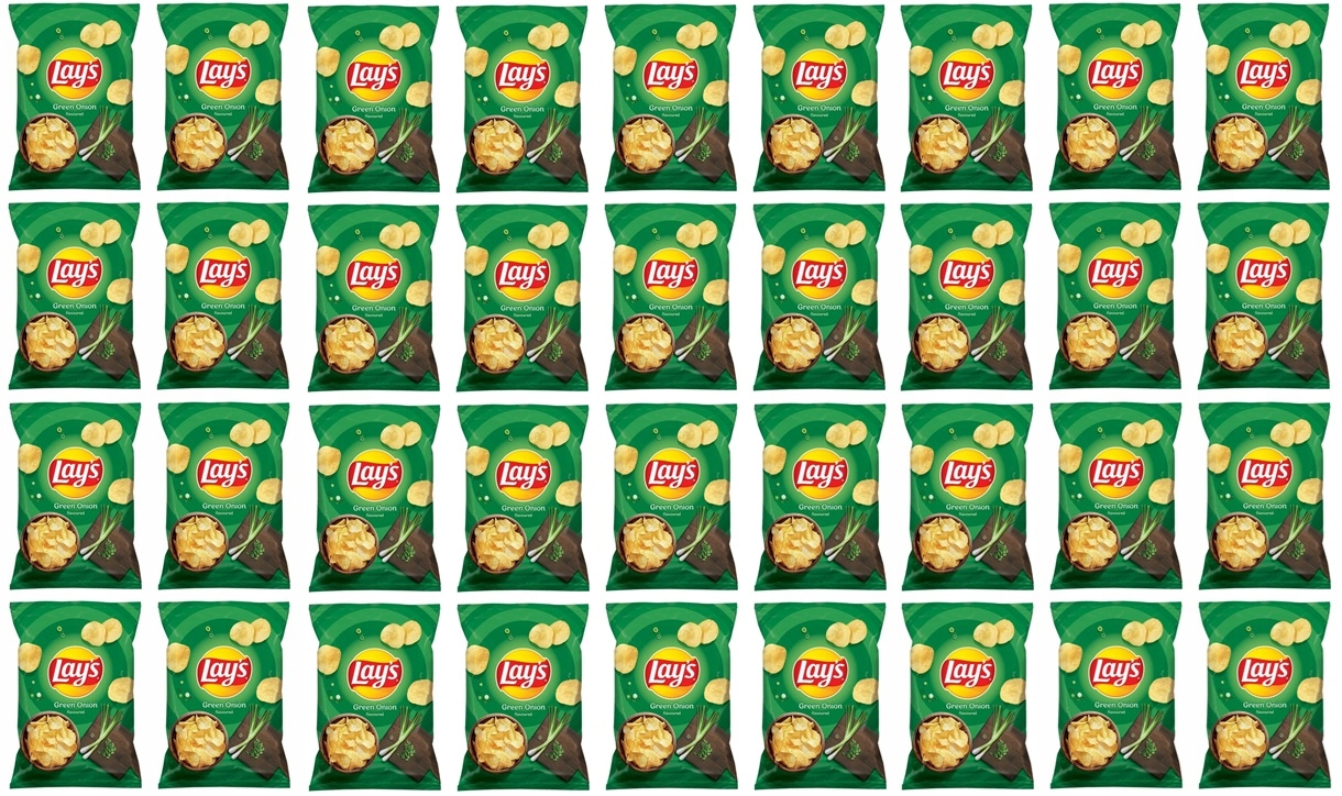 36x 40g Lay's Zielona Cebulka chipsy Karton