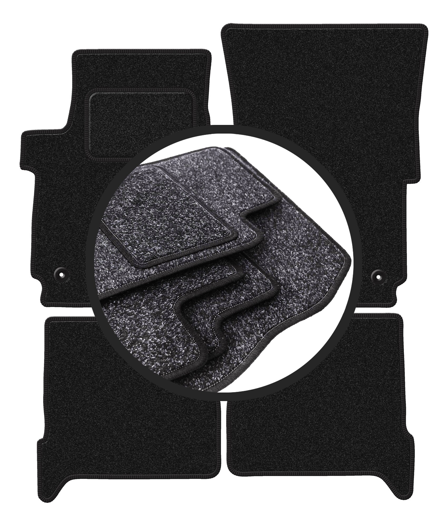 Autokoberce Anthra pro: Volkswagen Amarok pickup (2010-)