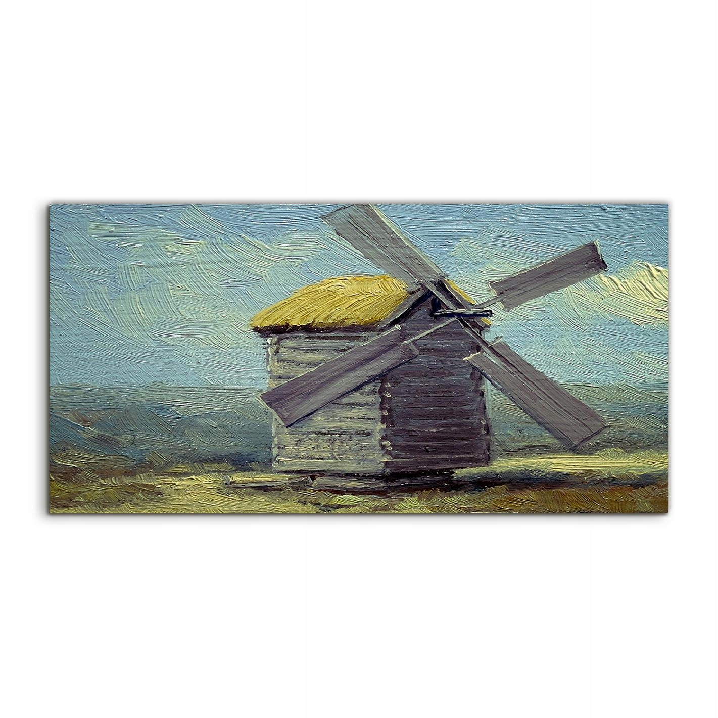 

Fotoobraz akryl 140x70 na prezent Krajobraz Młyn