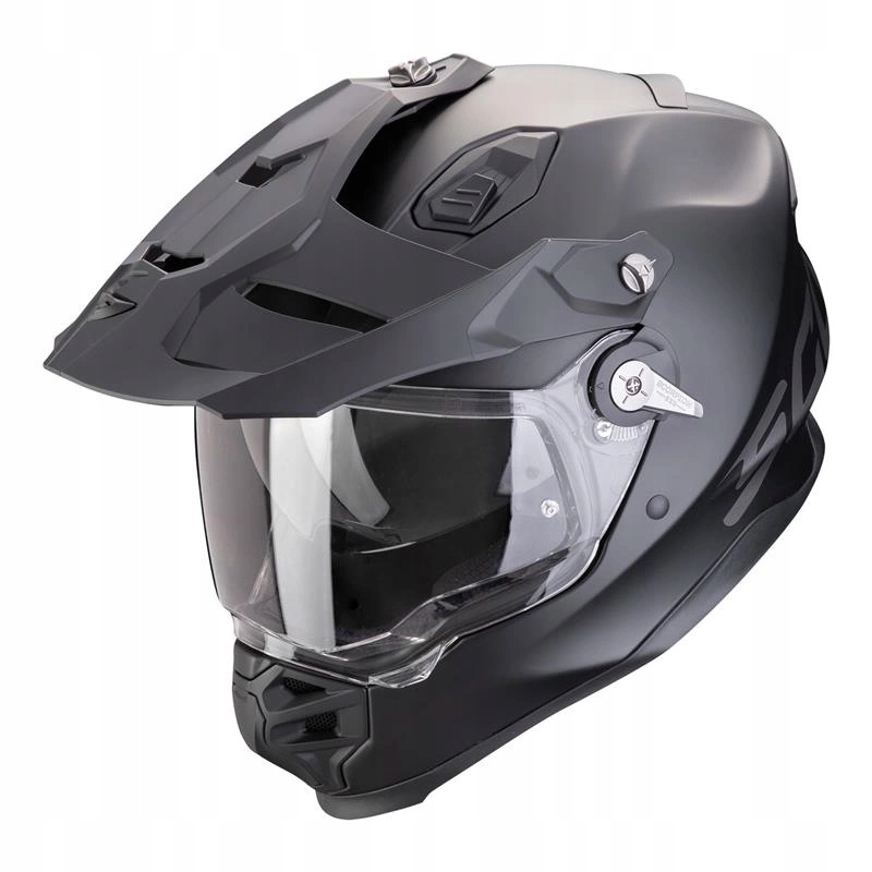Motocyklová prilba Scorpion ADF-9000 Air Solid Matt Black čierna matná Darčeky