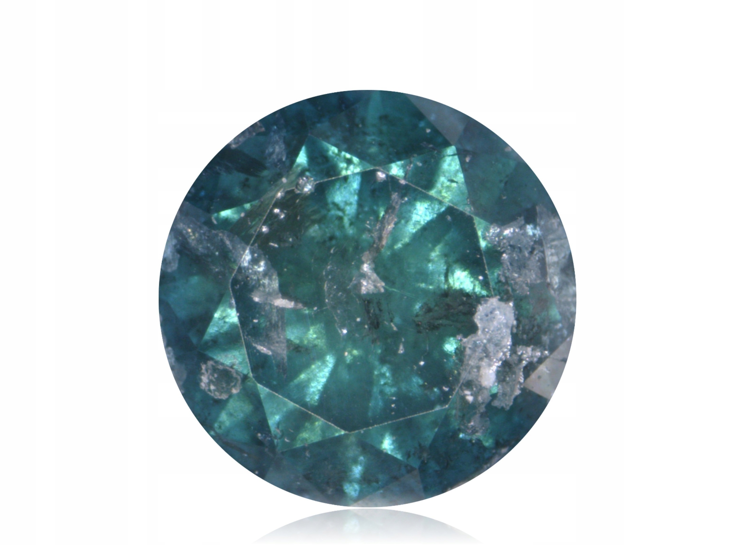 Diamant 0.18ct Modrý Briliant I3 eCertifikát Wbd