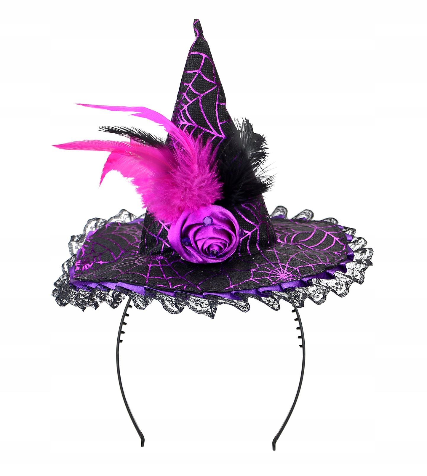 Opaska przebranie dodatek czarownica kostium na Halloween Marka bez marki