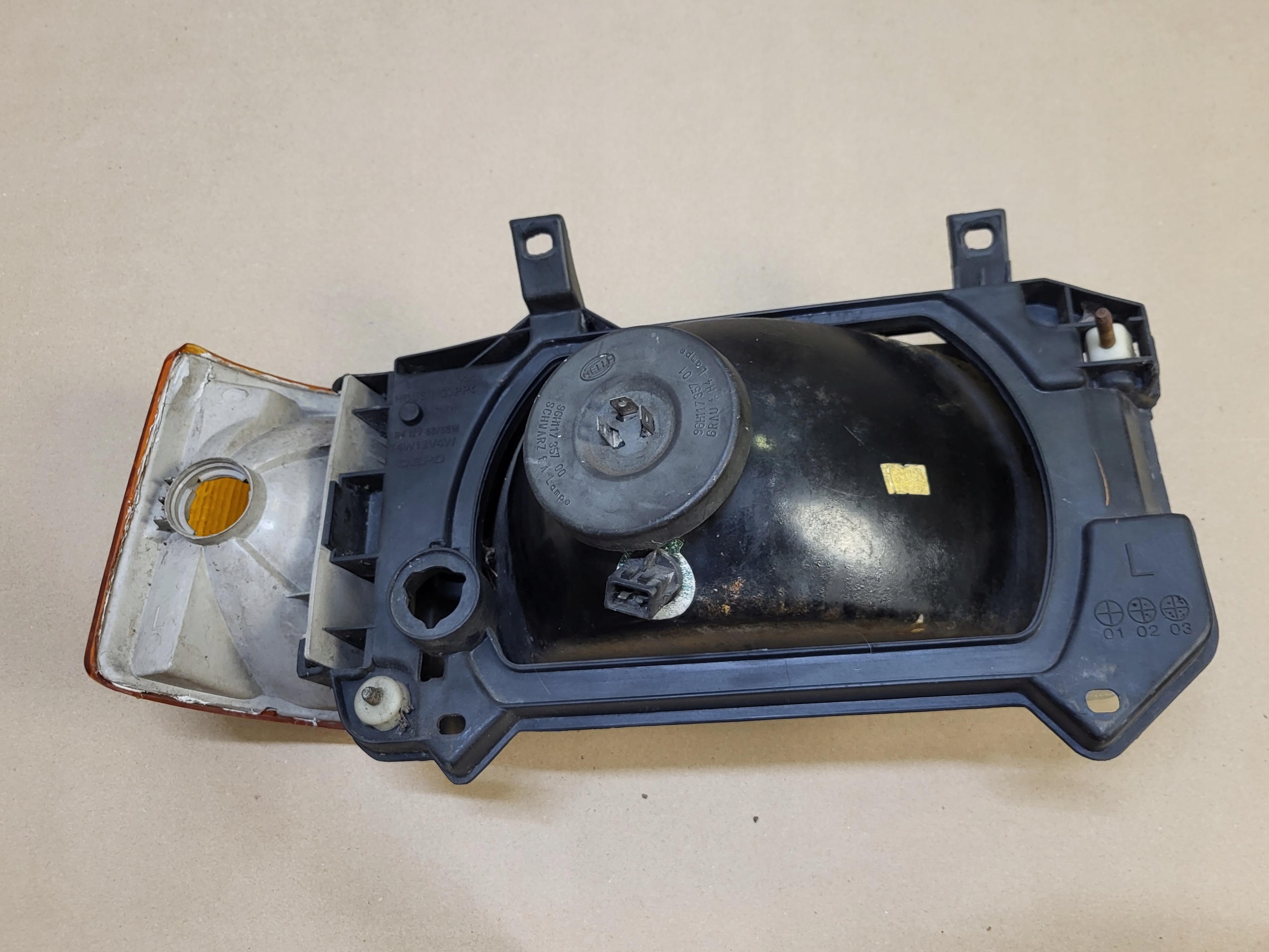 light REFLEKTOR DEPO H4 front left front blinker VW TRANSPORTER T4 EUROPA