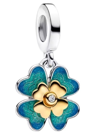 Charms přívěsek stříbrný Ag 925 čtyřlístek IM0740525CH