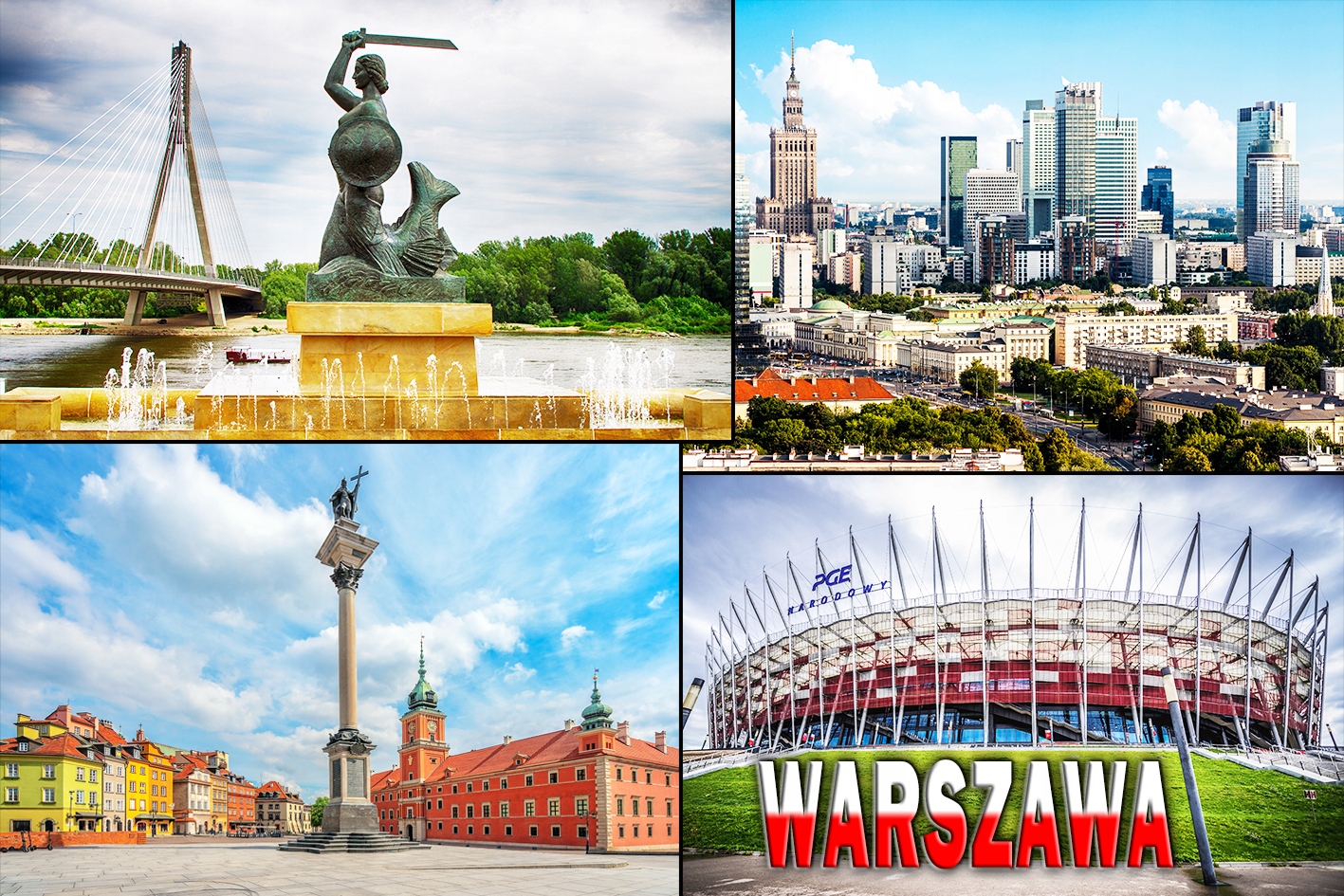 

Magnesy na lodówkę miasta - Warszawa