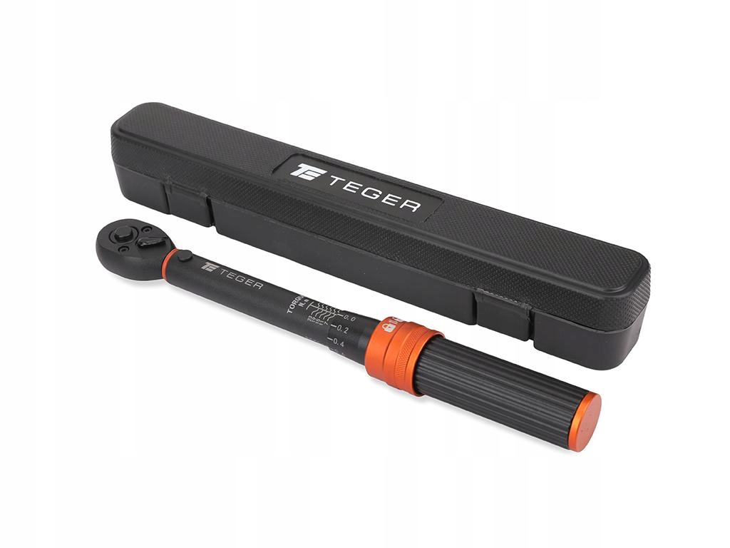 Rm Momentový klíč 1/4" 5-25 Nm 72T 240 mm, Teger