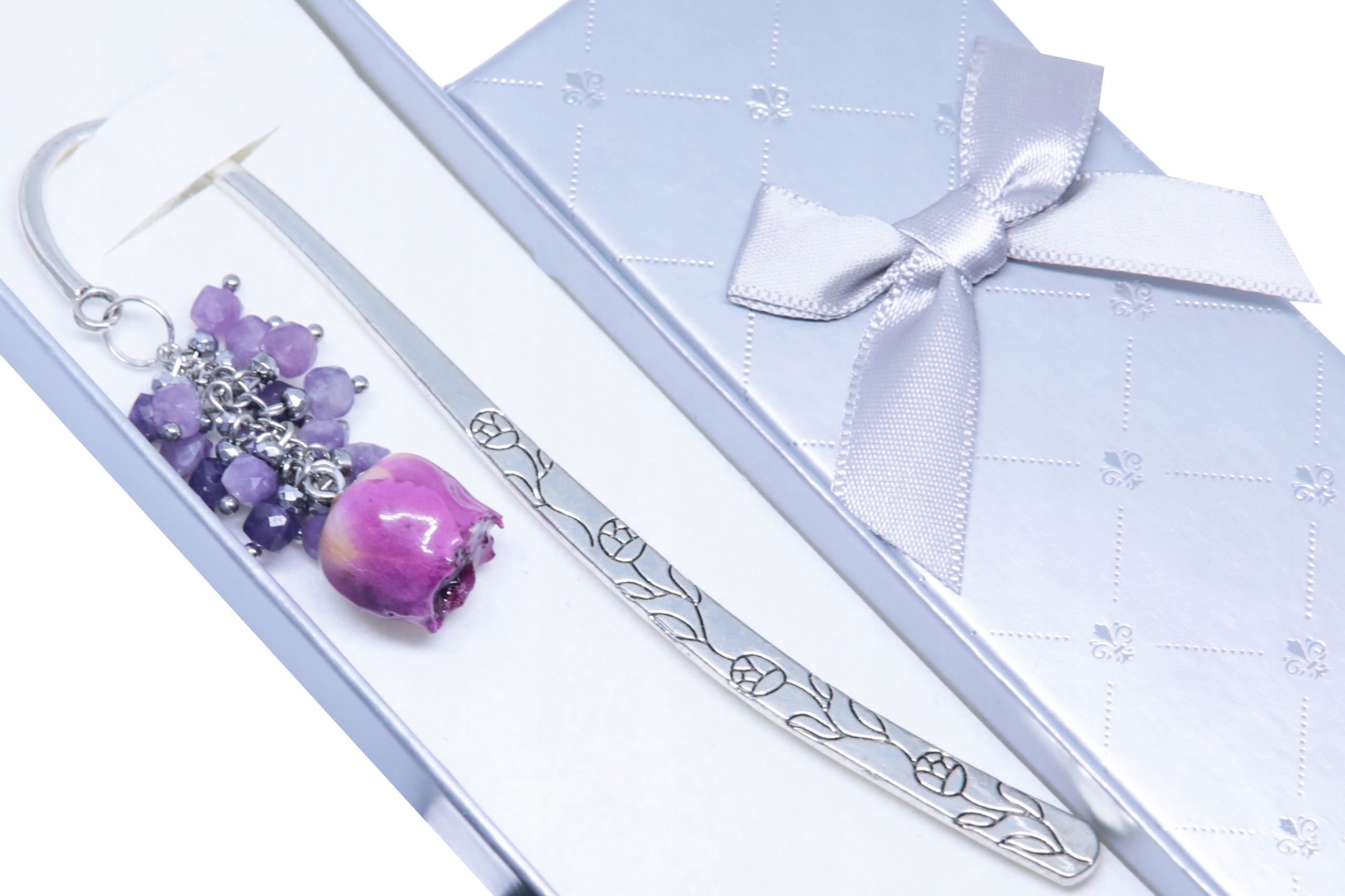 výjimečná Záložka Do Knihy růže Lepidolit Premium