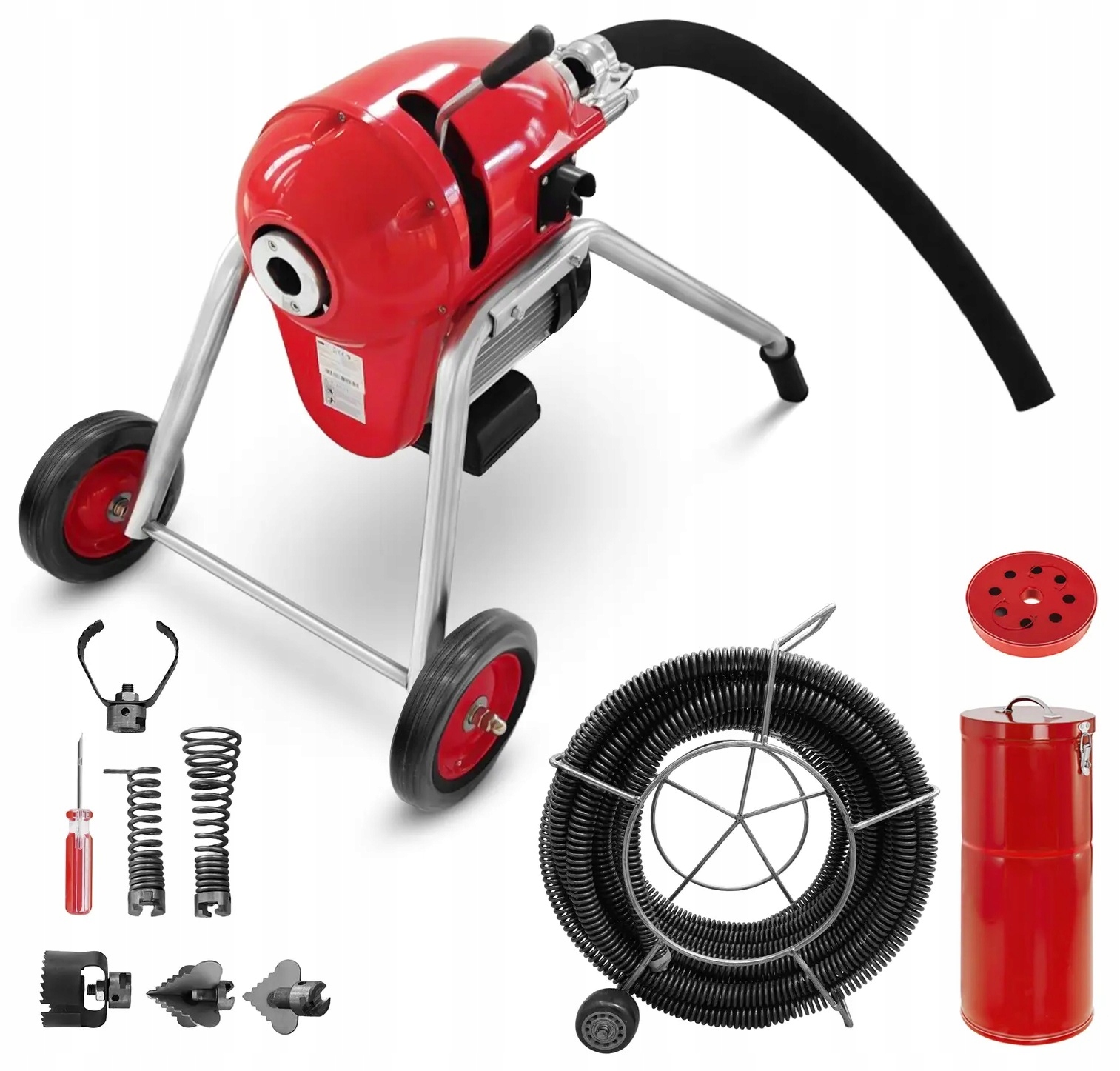 Przepychacz do rur 1100W 700obr./min Ø 32mm Msw Power Drain Clean 4.6E