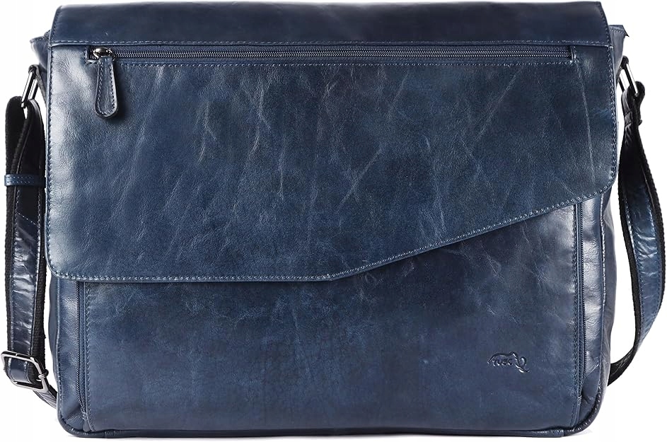 Skórzana torba Tusc Premium – torba na laptopa vintage skóra naturalna