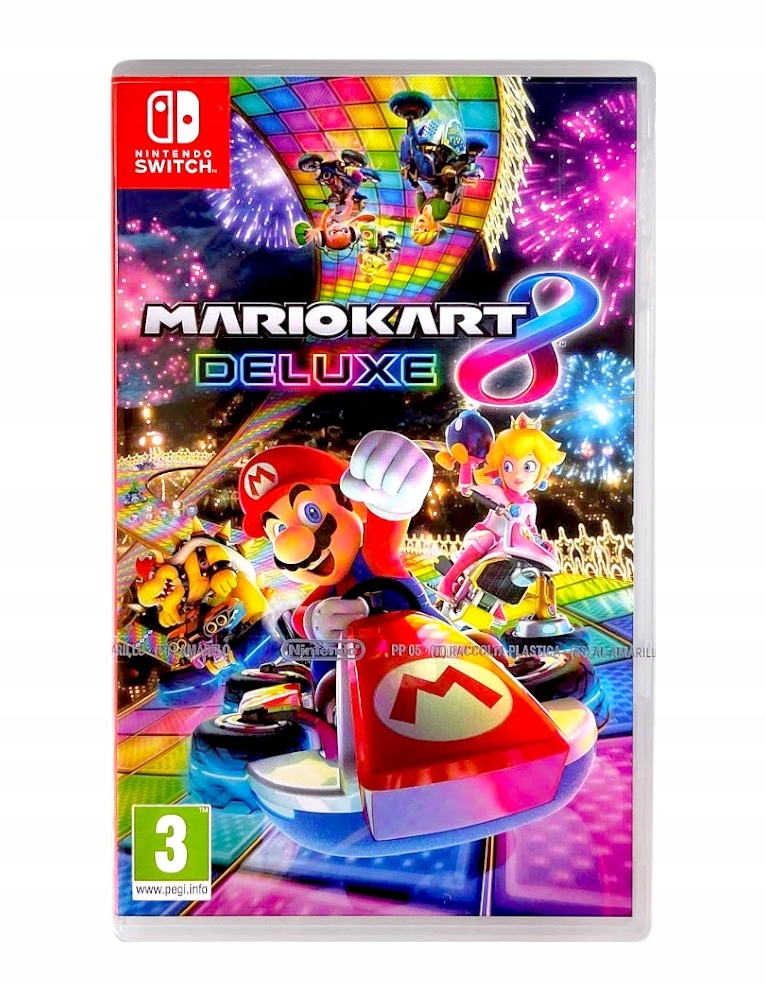 Mario Kart 8 Deluxe Nintendo Switch Nowa Gra W Folii Kartridż