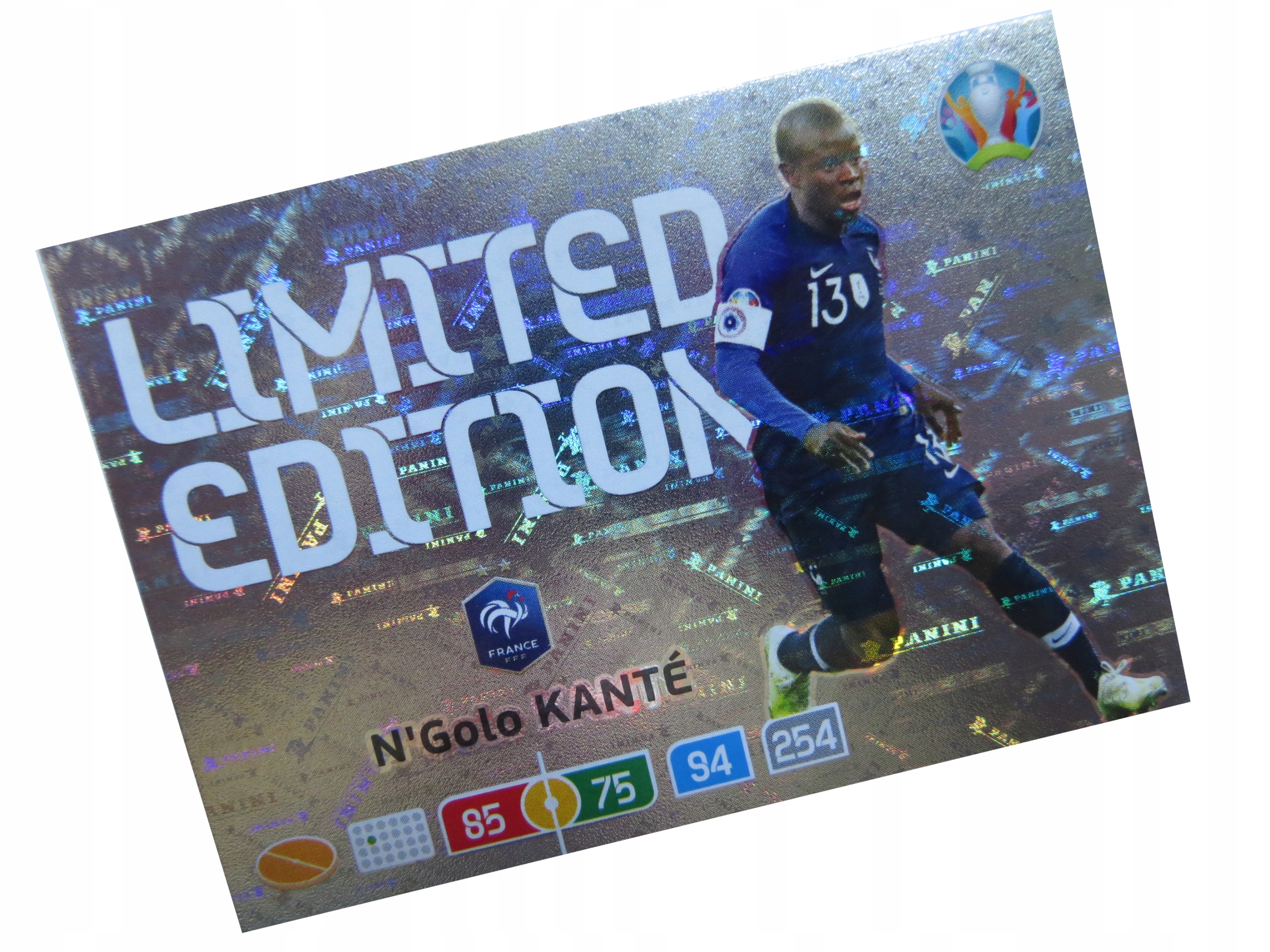 Panini Euro 2020 Karty Piłkarskie Limited N'golo Kante Francja