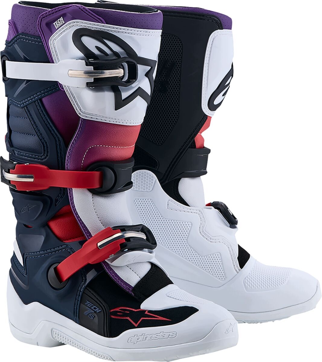 Detské Topánky Na Cross Alpinestars Yth Tech 7S B/w (37) 2015017-7341-4