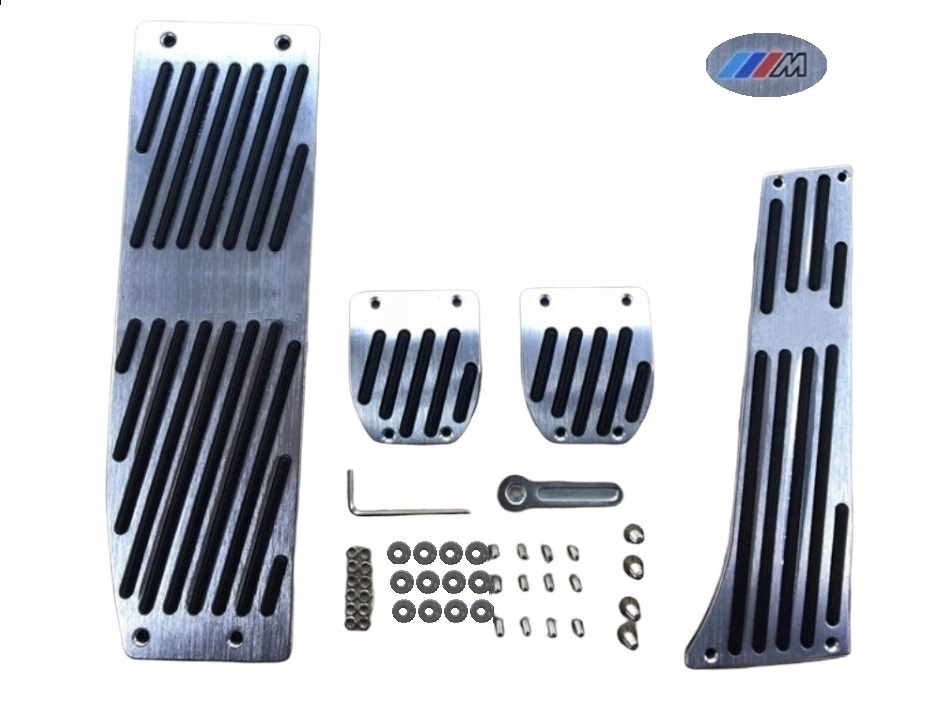 Komplet krytů pedálů Emblém pro Bmw M Balíček Série 1 3 X1 Z4