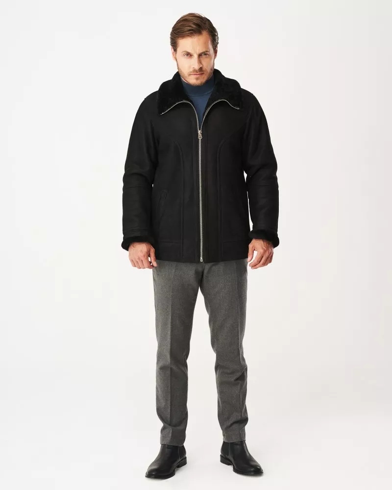 Kożuch męski Xavier L Cechy dodatkowe brak