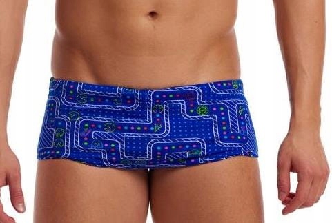 Trunki męskie Funky Trunks Much Munchies sidewinder M (UK34)