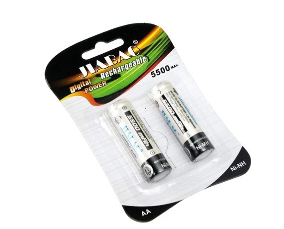 PRZYDATNE BATERIE AKUMULATORY R6 AA NI-MH 5500mAh 2 SZTUKI