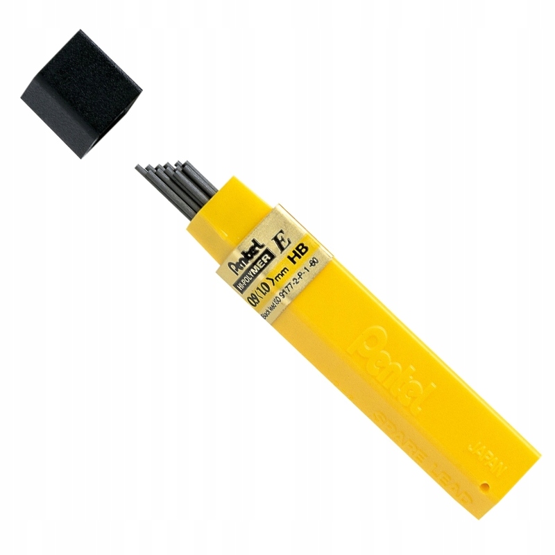 

Grafity Rysiki Do Ołówka Pentel 0,9mm 2B 12szt