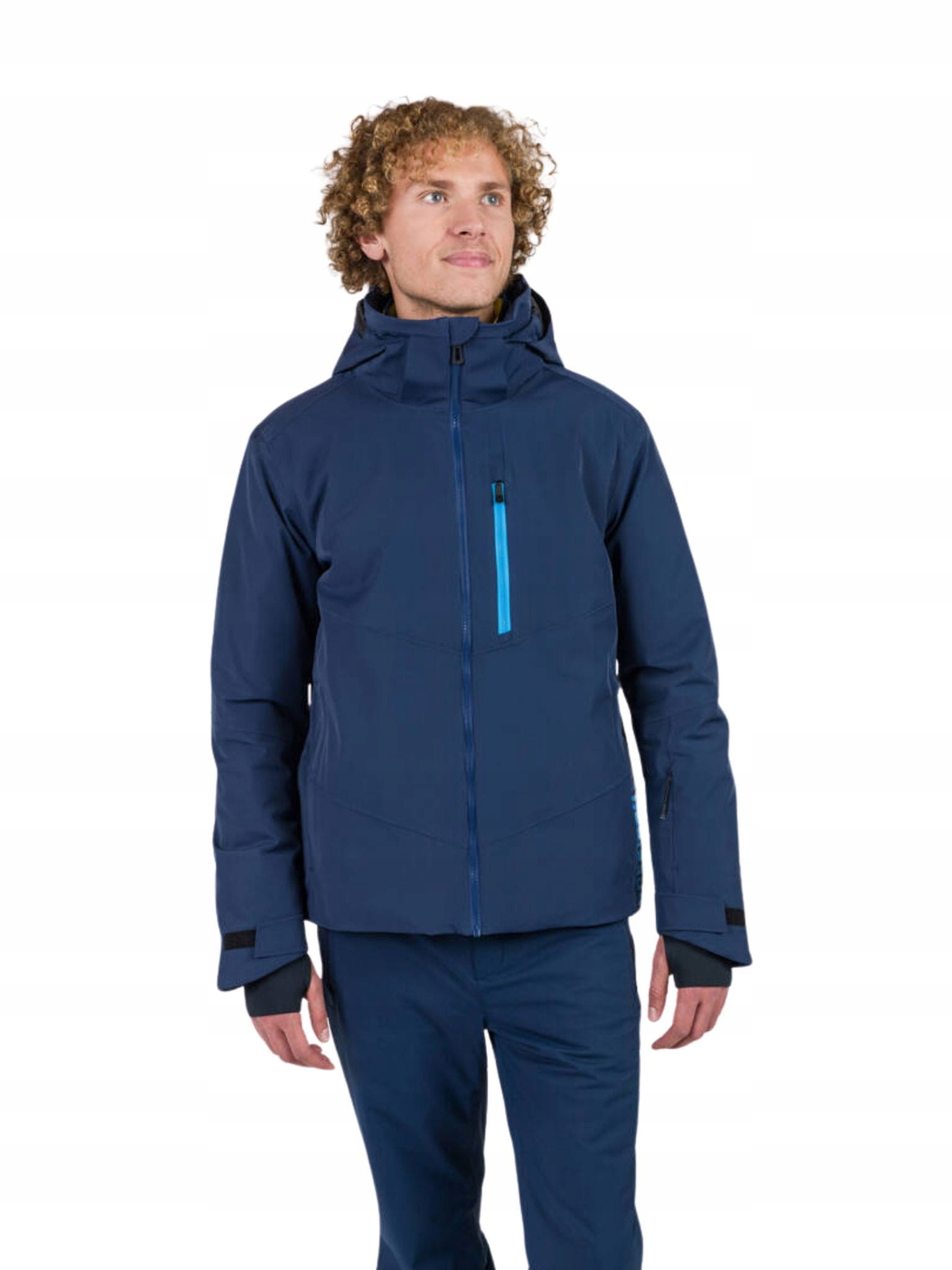 Pánská lyžařská bunda Rossignol Blackside Jkt tmavě modrá XL