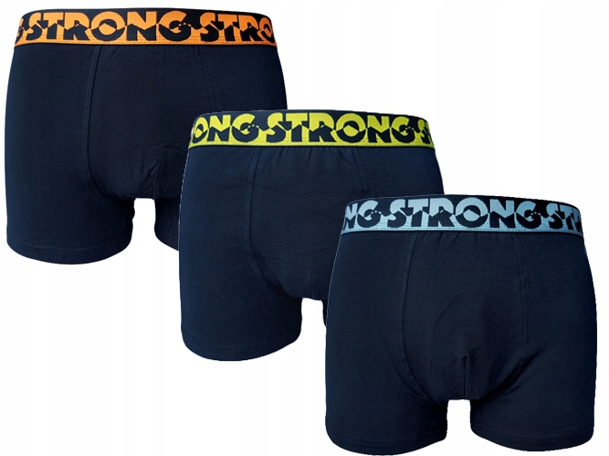 

3 Bokserki Męskie Majtki Bawełniane Premium XL/XXL